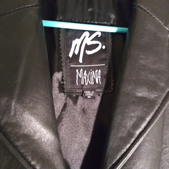 Vintage leather jacket - Picture 2 of 3